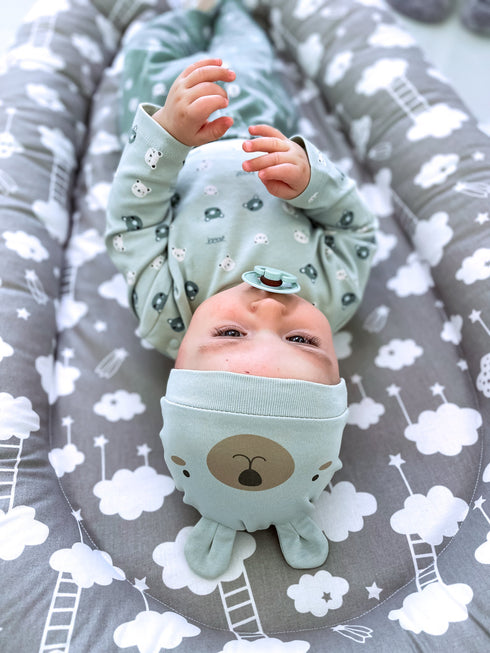2-piece hat set for children "Lācītis"
